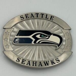 Siskiyou Sports Seattle Seahawks NFL Belt Buckle Vintage 2005 OFB 155